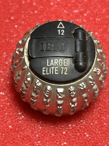 Ibm selectric typewriter ball - ibm,