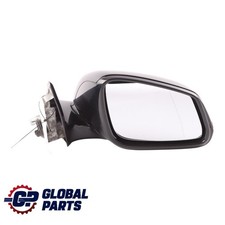 BMW F30 F31 Wing Mirror High Gloss Heated Right Black Sapphire Metallic 475