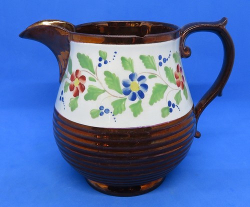 Copper lustre vintage