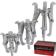 Neilsen 3pc Bearing Puller Pulley Remover Extractor Drop Forged Set 3" 4" 6"