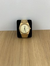 Tissot PRX Quartz Champagne 40mm Dial Bracelet Yellow Gold PVD Men's Watch