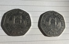 2009  and 2012 Bailiwick of Jersey  50p coins