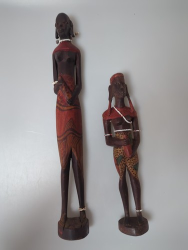 Pair hand carved - of, hand-carved