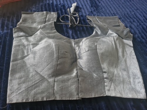 Indian saree grey blouse uk10 - grey,