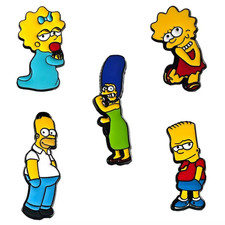 Set of 5 Simpsons enamel pin