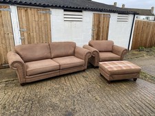 DFS Brown 4 seater + cuddle