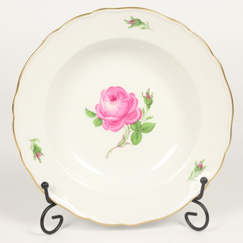 Meissen porcelain soup plate