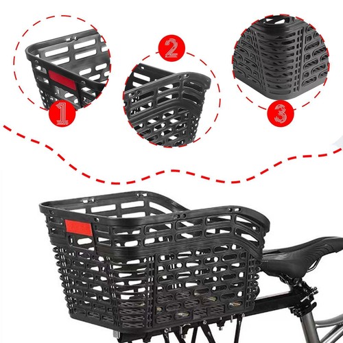 Rear bike basket bicycle - rear,