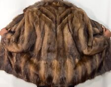 Real Fur Deep Rusty Brown
