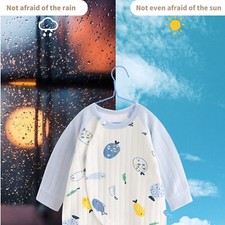 Multi Coloured Children Kids Plastic Coat Hangers Child Baby Clothes Hanger