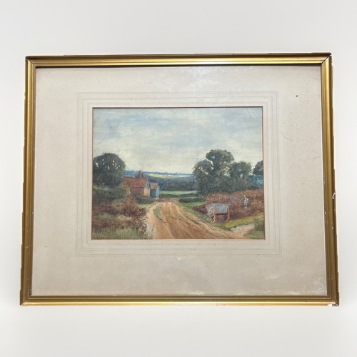 Farm lane rural landscape - lane,,