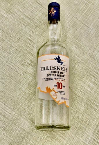 Talisker single malt whisky - malt,