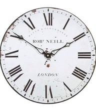 Roger Lascelles Classic London Wall Clock 36CM Robt NEILL Roman Numeral (£45rrp)
