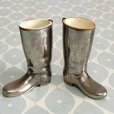 Pair Vintage Grenadier Silver