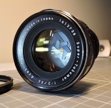 Super Takumar 55mm f2 lens