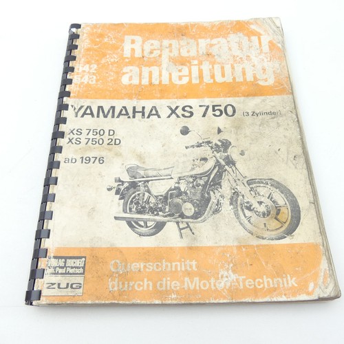 Yamaha 750 workshop manual - workshop,