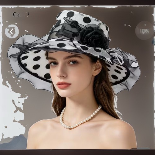 Elegant black white polka - elegant,