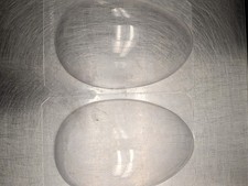 Giant Easter Egg Mold 12 Inches Plastic Egg Mold Easter Egg Mold 2 Molds