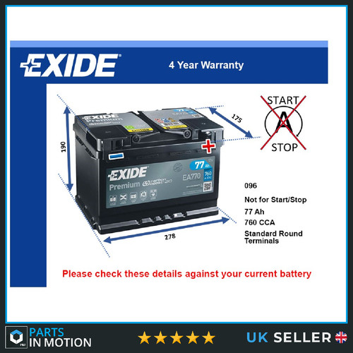 Battery fits porsche - fits,