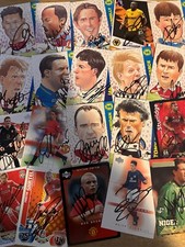 match attax, Shoot Out And Other Signed Cards 48