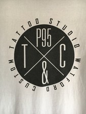 Watford Custom Tattoo Studio T&C P95 Love Ink Medium 38-40 T-Shirt Rare Vintage