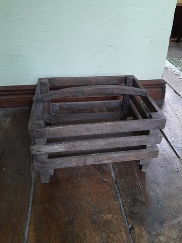 Vintage wooden fruit - wooden,