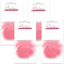 4 x PINK SLUMBER NETS Hair Bun