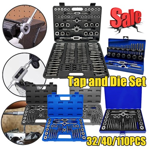 Professional tap and die set - and,