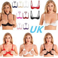 UK Women See Through Lace 1/4