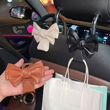 2x Car Seat Back Hooks PU