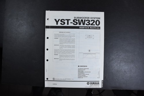 Yamaha yst sw320 subwoofer - yamaha,