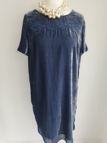 Velvet dress white stuff - white,