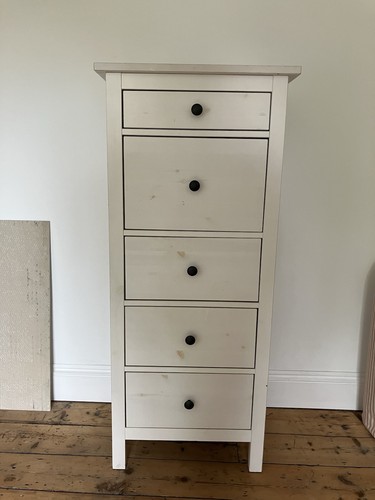 Ikea hemnes tall boy white - ikea,