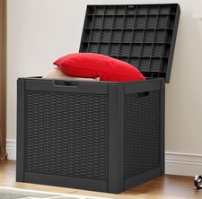 118L Rattan Outdoor Deck