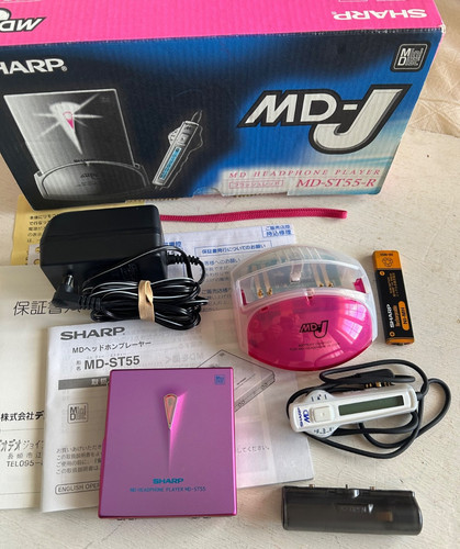 Sharp st55 minidisc md - minidisc,