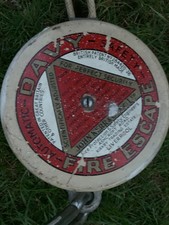 Vintage 1920s Davy Fire Escape Apparatus/ Rescue Device