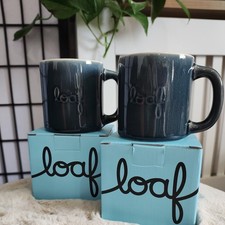 2x Loaf mugs - A Mug Fit For
