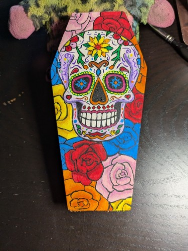 Handmade custom coffin - custom, wooden
