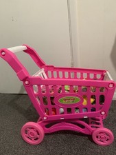 Pink Color Shopping Cart for