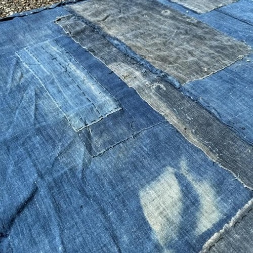 Boro indigo textile vintage - boro,