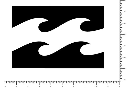 Billabong surf team die cut - billabong,