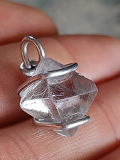Fluorite Octahedron pendant