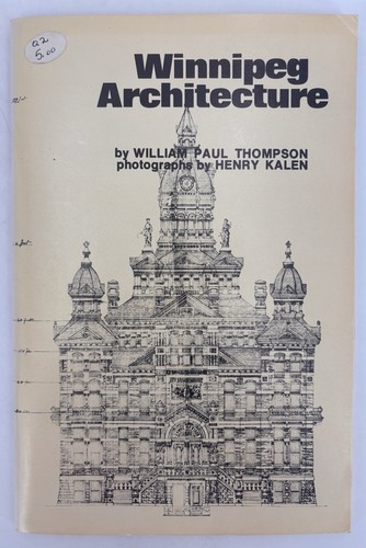 Winnipeg architecture book - architecture,