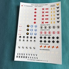 Vintage Space Marine Transfer