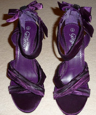Womens New Look Purple Satin