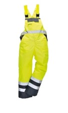 Portwest Hi Vis Bib and Brace Contrast Breathable Hi Visibility Dungaree 3XL