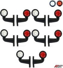 10x Led Side Elbow Marker Mini Lights For Man Scania Volvo Truck Trailer Chassi