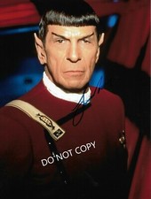 Leonard Nimoy     8 x10" (20x25 cm) Autographed  Signed Photo 4313