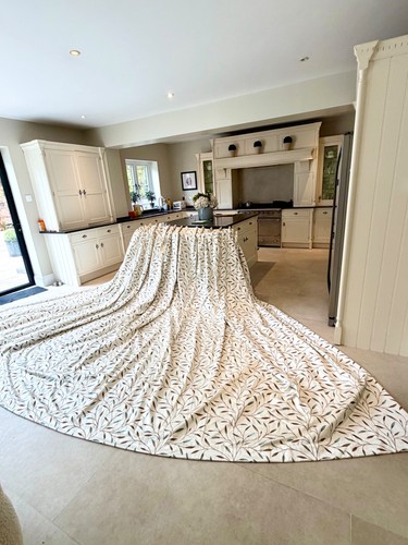 Huge bespoke long wide neutral