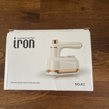 Portable Electric Iron – Lightweight, Fast Heating, Perfect for Travel & Home Us